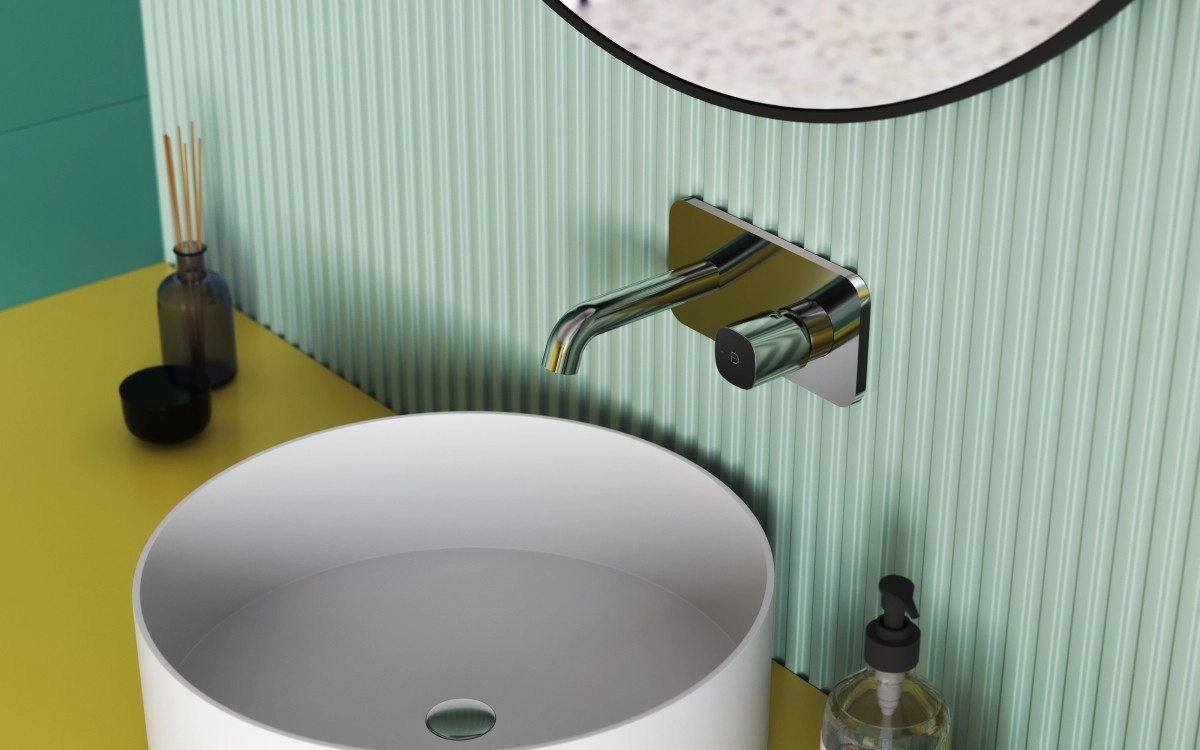 Смеситель встраиваемый для раковины FDesign Meandro + монтажный корпус — 3