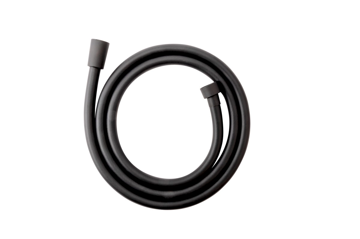Furtun de duș FDesign anti-twist, 150 cm Black