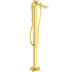 Baterie freestanding pentru cada Ideal Standard Atelier Conca Grande Brushed Gold BD460A2
