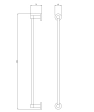 Portprosop Omnires Modern Project 60cm MP60216NI