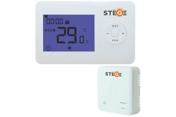 Termostat fara fir programabil Stege WT200RF