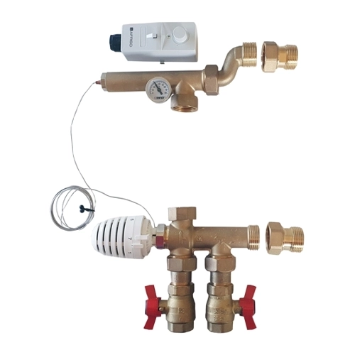 Set de amestec podele calde fara pompa Herz