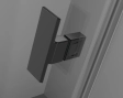 Cabina dus Radaway Nes 8 Black KDJ I 90x90 h=200 Dreapta