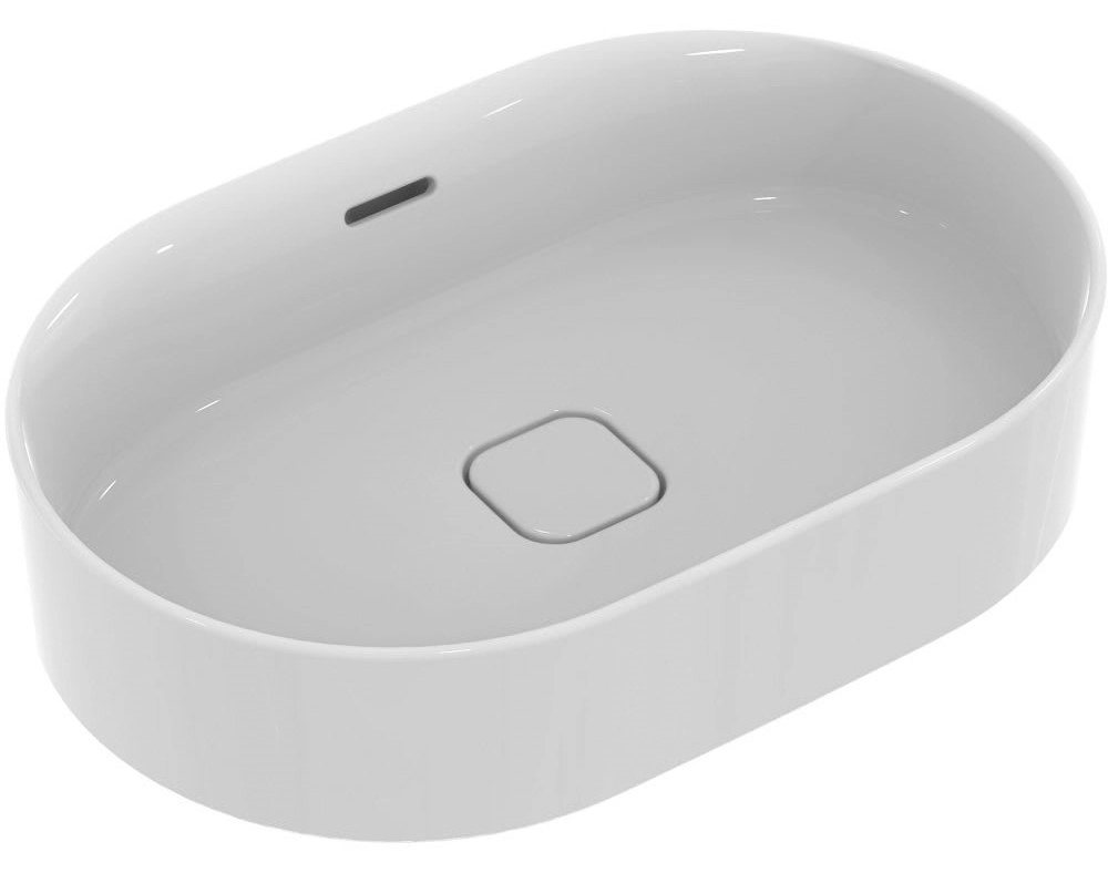 Умывальник на столешнице типа чаши Ideal Standard Strada II Oval 60x40 cm с переливом (T360401) — 1
