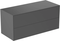 Тумба для умывальника на столешнице Ideal Standard Atelier Conca 120cm Anthracite (T4324Y2)