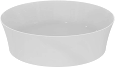 Lavoar pe blat tip bol Ideal Standard Atelier Ipalyss Rotund 40cm fara preaplin (E139801)