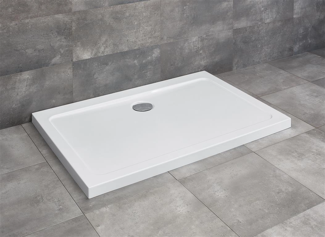 Душевой поддон акриловый Radaway Doros D 100x80x5 cm White