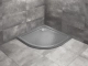 Cadita dus Radaway Doros A 90x90x45 Piatra anthracit (SDRA9090-01-64S)