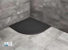 Душевой поддон Radaway Kyntos A 900x900x30 negru (HKA9090-54)
