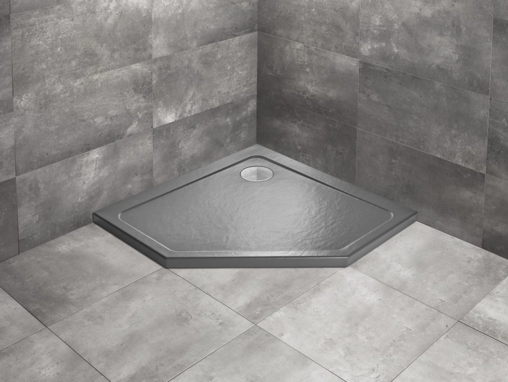 Душевой поддон Radaway Doros PT 90x90x50 Piatra Anthracit (SDRPT9090-01-64S)