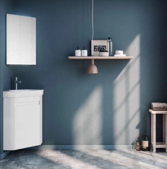 Mobilier de baie ORKA Zag 45 Mat beyaz Iake