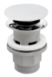 Scurgerea Click-Clack Ferro S288PPC alb cu preaplin ABS