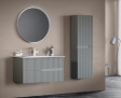 Шкаф-пенал Orka Moonlight 138x40x27 Grey