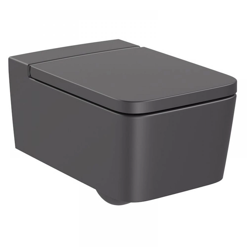 Унитаз подвесной Roca Inspira Square Onyx