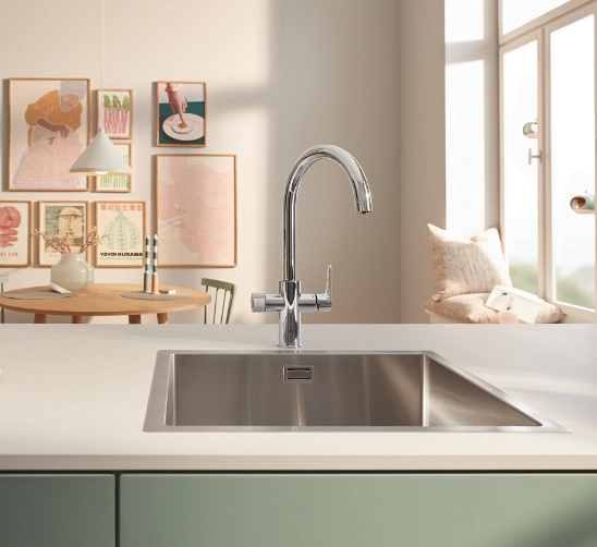 Baterie bucătărie Grohe Blue Pure Baucurve cu filtru de apa — 3