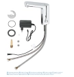 Baterie lavoar electronică cu infraroșu Grohe Baucosmo E 230V 36325001/36325002