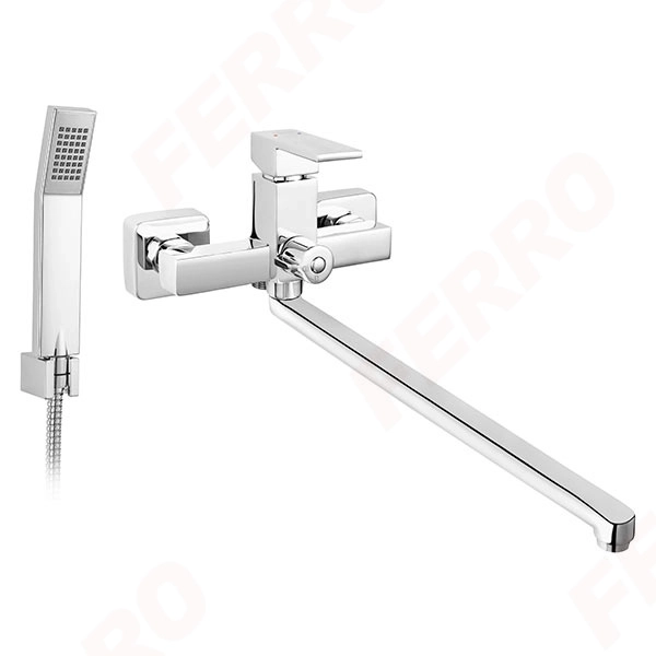 Baterie cada cu pipă mobilă Ferro Zicco BZI55A cu accesorii