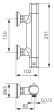 Baterie dus termostatata FDesign Stabilla FD1-TS05-7-11