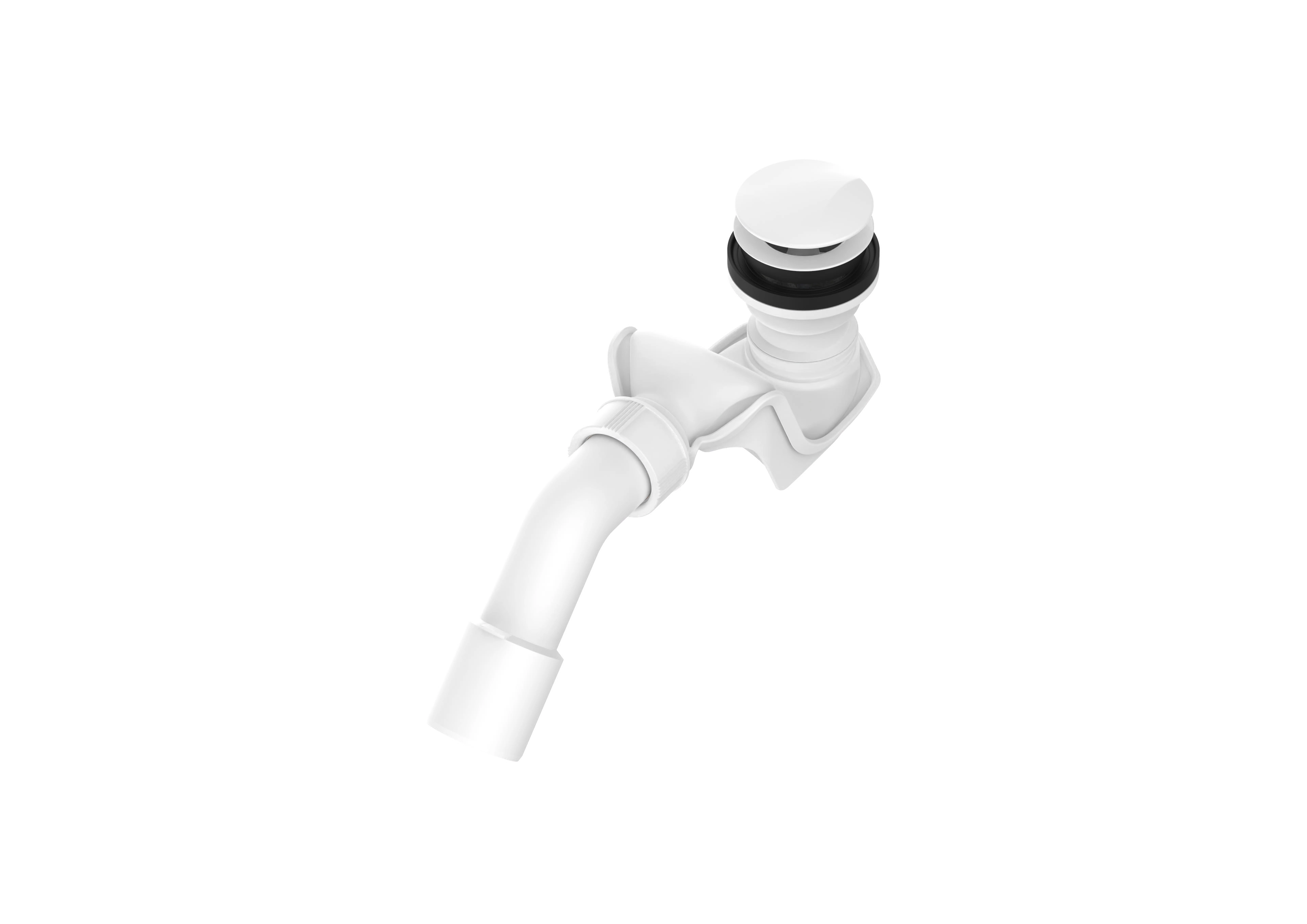 Сифон для ванны автоматический Roca push-open White Glossy A24L58100R