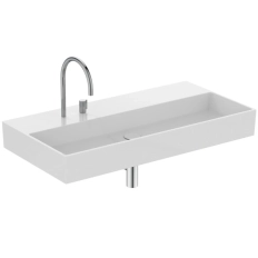 Умывальник на столешнице Ideal Standard Atelier SOLOS 100x50cm для смесителя с 2-мя отверстиями (T537001)