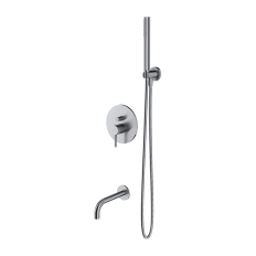 Душевой комплект Omnires Y Brushed Nickel SYSYW01NI