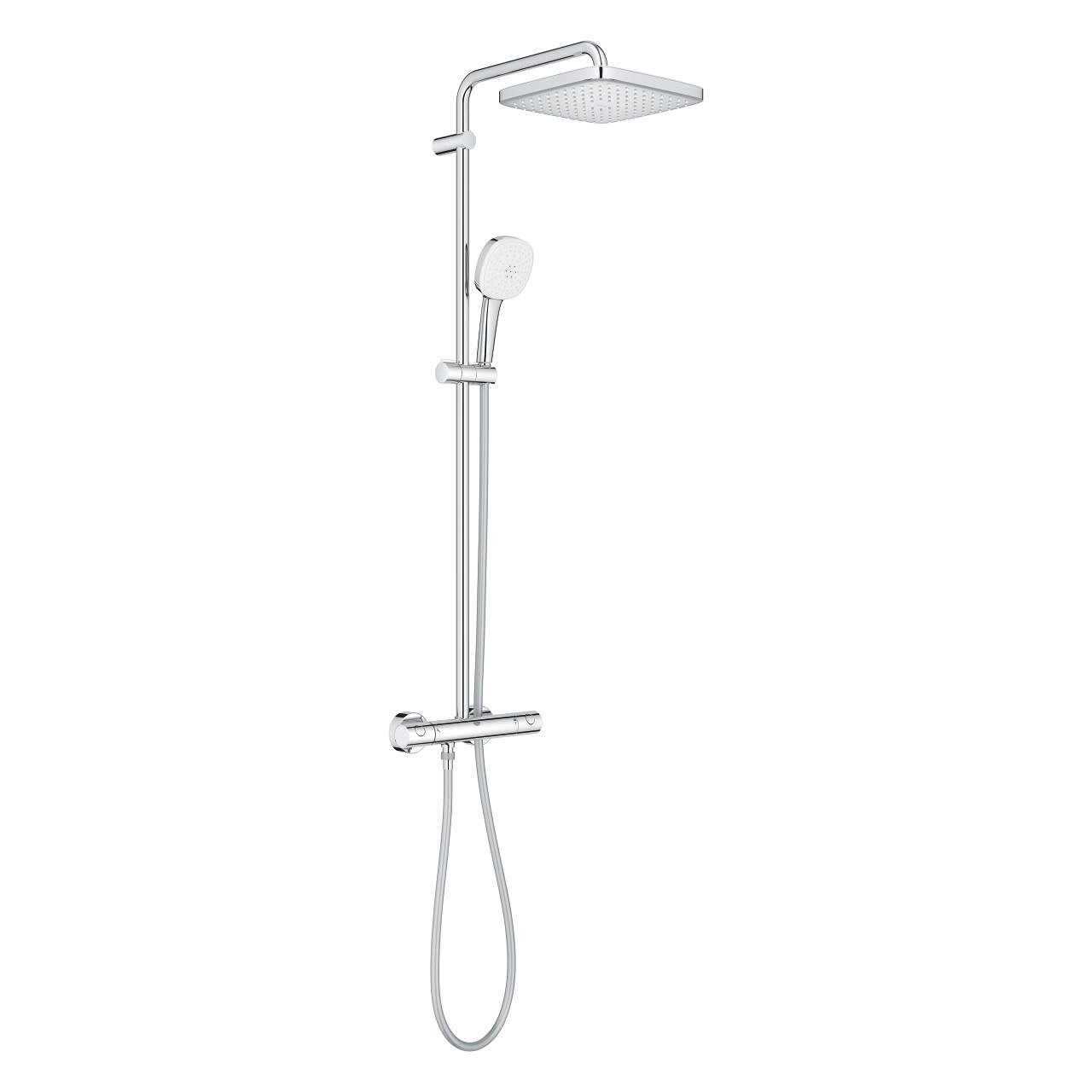 Душевая система термостатическая Grohe Tempesta Cube 250x250