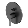 Baterie duș încastrată 2 cai (+ set instalare) Omnires Y Brushed Graphite Y1235GR