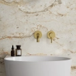 Смеситель встраиваемый для раковины Omnires Y Brushed Gold Y1215HGLB