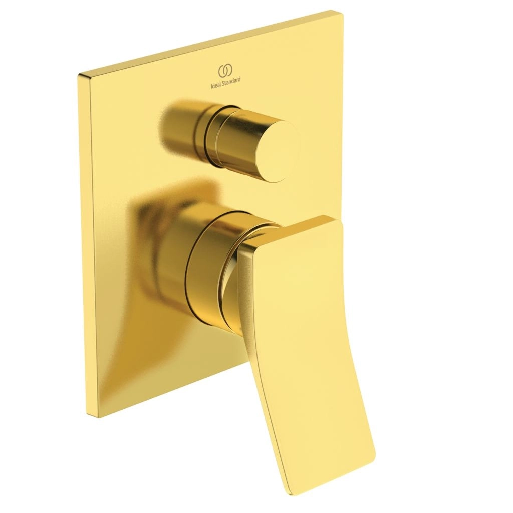 Встраиваемый смеситель для душа 2 режима Ideal Standard Atelier CONCA Brushed Gold A7374A2
