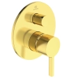 Встраиваемый смеситель для душа 2 режима Ideal Standard Atelier JOY Brushed Gold A7383A2