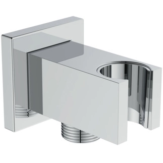 Cot racord de perete 1/2 cu suport para Ideal Standard IdealRain Square Chrome