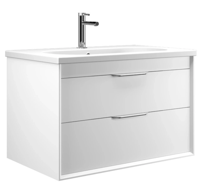 Mobilier de baie Orka Clay 80 White