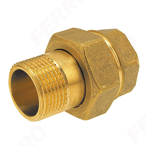 Муфта прямая с американкой 1/2 MF Ferro SGU2