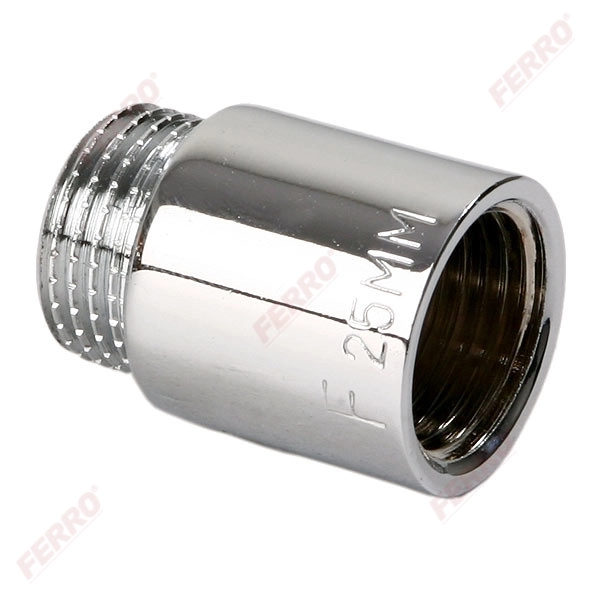Удлинитель хромированный L= 10mm x 1/2 MF Ferro P10C