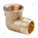 Колено латунное 1 1/2 MF Ferro K14Z