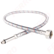 Подводка для воды Ferro M1/8 XF3/8 L-060 cm WBS93 с длинным наконечником
