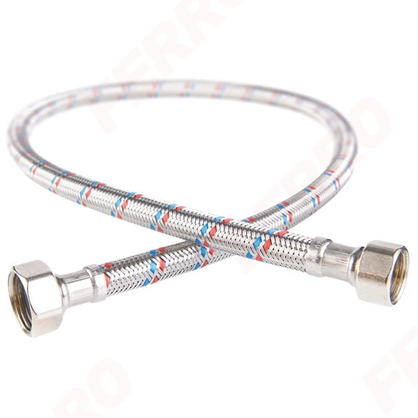 Подводка для воды Ferro 1/2 x 3/8 FF L=050 PWS84