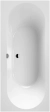 Cada Villeroy & Boch Oberon 1800x800 Scurgere mijloc (UBQ180OBR2DV-01)