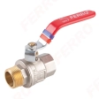 Шаровой кран Ferro F-POWER 30 bar 1/2″ MF с длинной ручкой KFP11