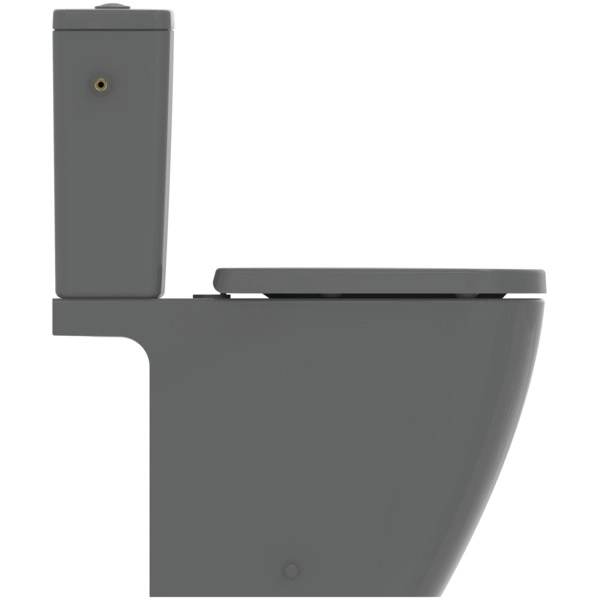 Набор напольный унитаз Ideal Standard i.life B Grey (унитаз, резервуар, крышка) — вид 4