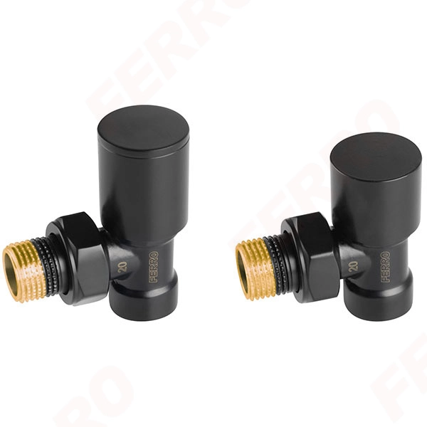 Комплект радиаторный угловой Ferro 1/2 ZGB31BL