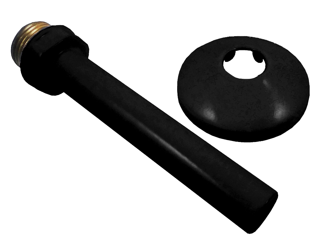 Conector cu rozeta, Negru 15x110xG1/2 SCHLOSSER