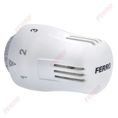 Cap termostatic Ferro GT10 alb