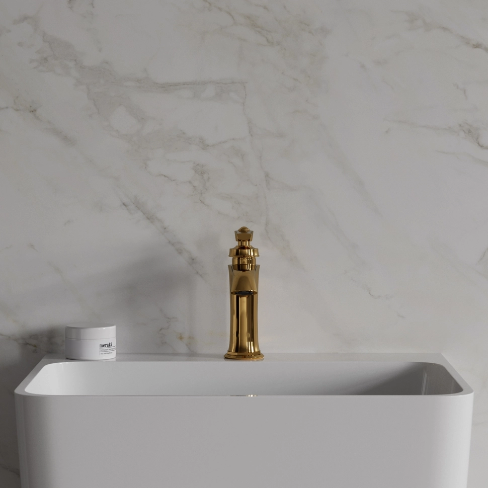 Baterie lavoar Omnires Armance Polished Gold — 2