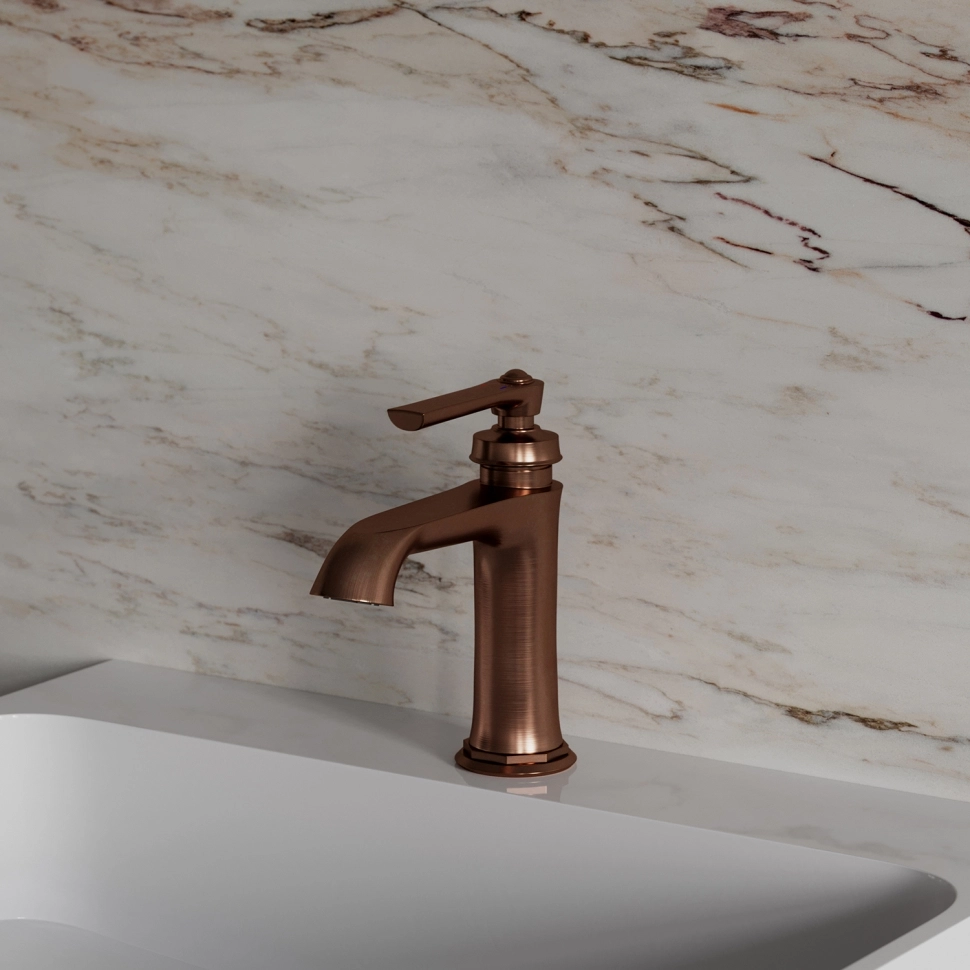 Baterie lavoar Omnires Armance  Brushed Antique Copper — 2