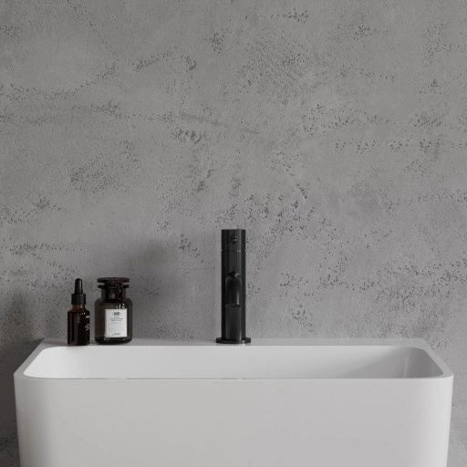 Смеситель для раковины Omnires Y Semi-Matt Black — 3