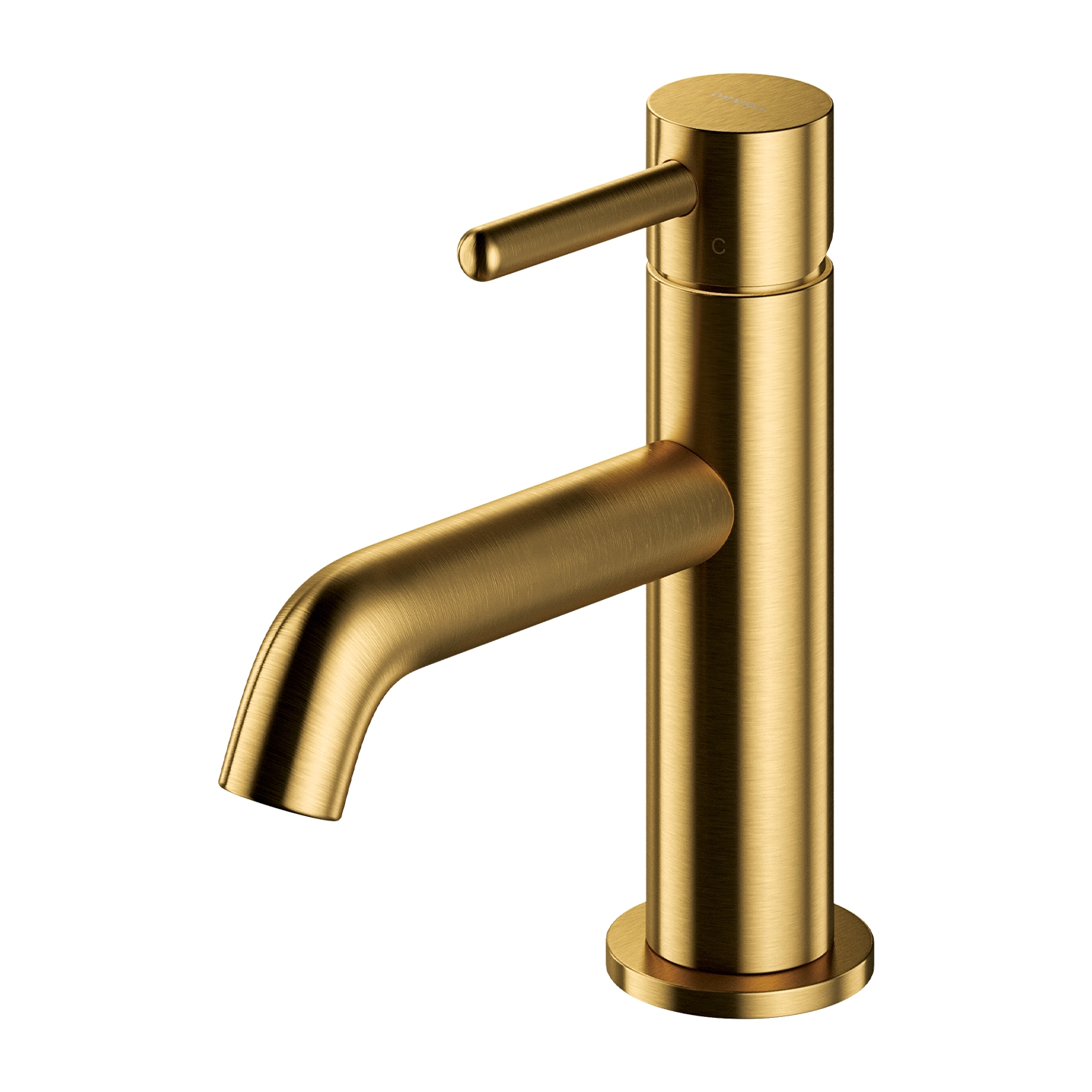 Смеситель для раковины Omnires Y Brushed Gold