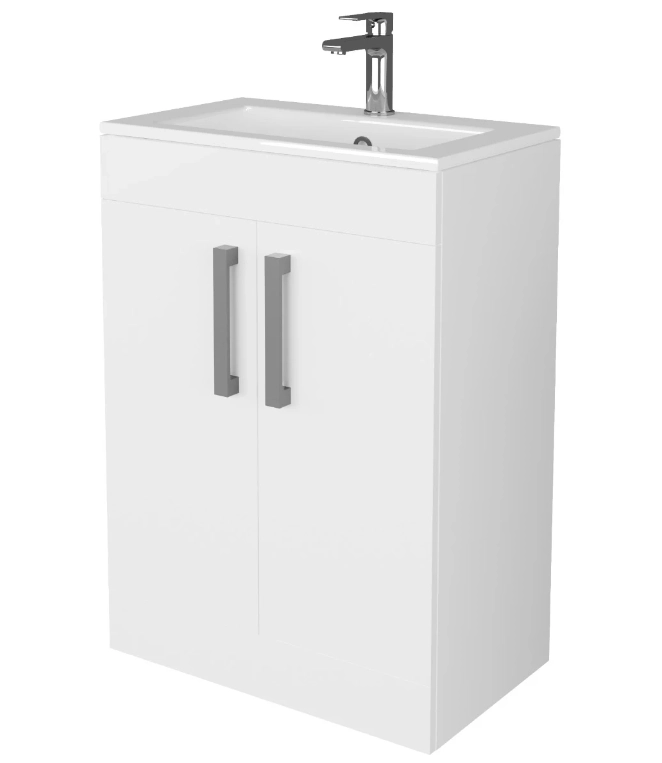 Мебель для ванной Savini Due Napoli White 60 cm — вид 3