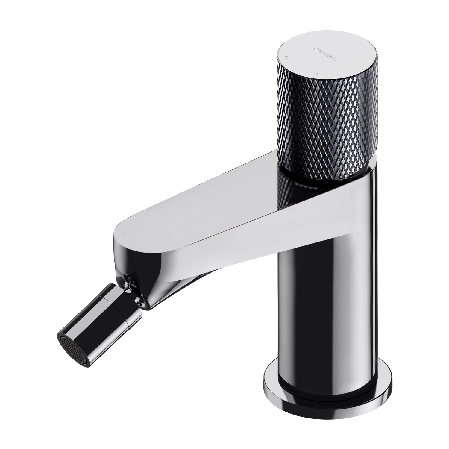 Baterie bideu Omnires Contour Chrome