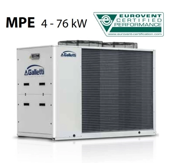 Chiller aer-apa GALLETTI - numai racire - tip MPE T34
